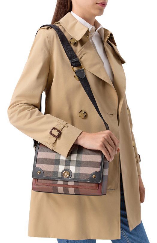 Сумка Giant Check Burberry 8112229 Коричневый  8112229 Фото 2