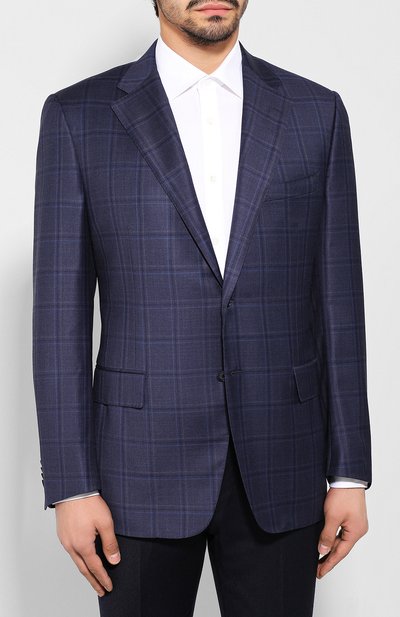 Шерстяной пиджак CORNELIANI, арт. 846313-9816278/90 Q1, фото 3