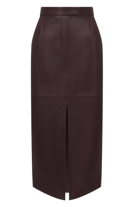 Женская кожаная юбка MVST, арт. 23177/36-44