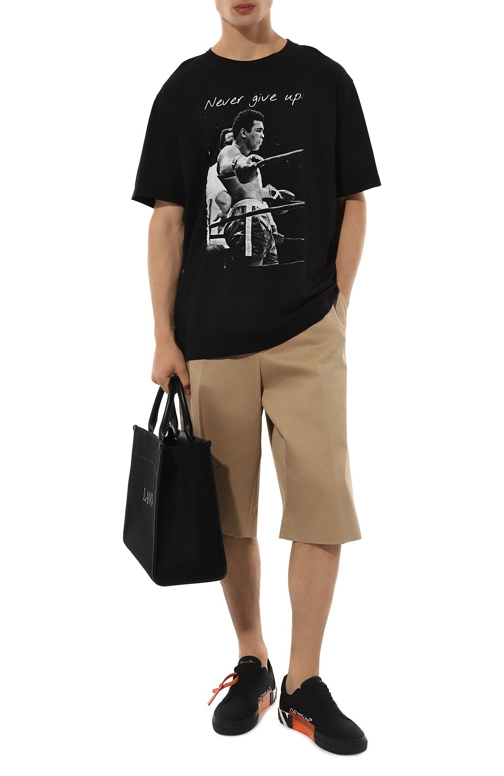 Хлопковая футболка BISIBIGLIO, арт. ALI NEVER RING, фото 2