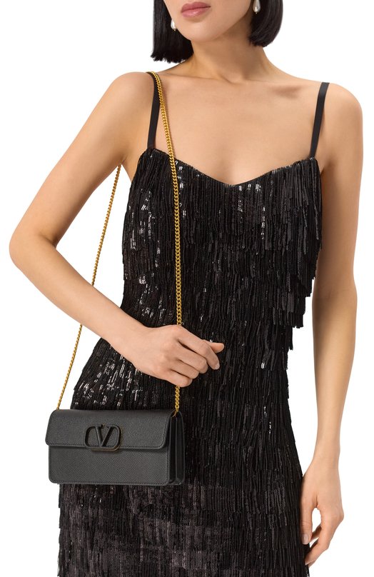Сумка Vlogo Valentino 6W0P0S93/RQR Чёрный  6W0P0S93/RQR Фото 2