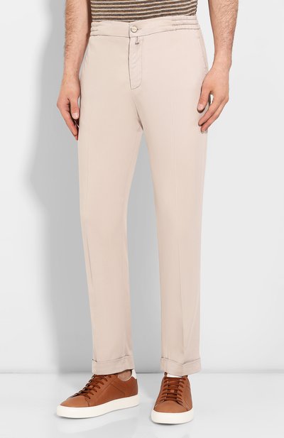 Льняные брюки KITON, арт. UFPLACJ07S40, фото 3