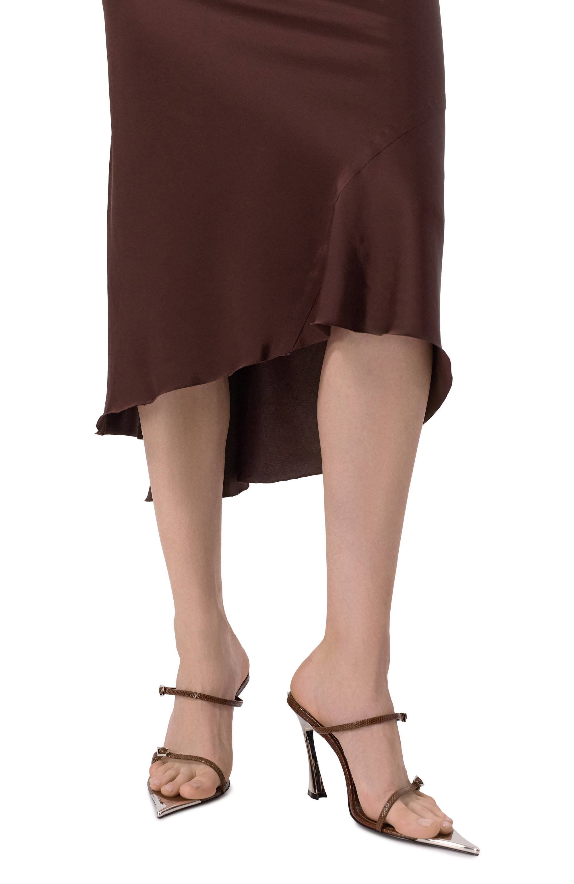 Кожаные мюли fang 95 MUGLER, арт. MUWSS25SC014_SF044, фото 3