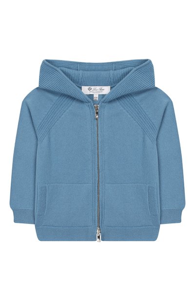 Кашемировый кардиган на молнии с капюшоном LORO PIANA, арт. FAI0796, фото 1