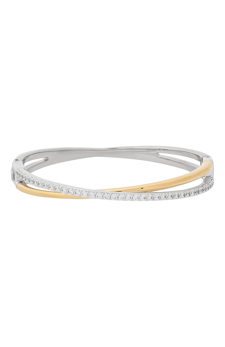 Женский браслет hyperbola SWAROVSKI серебряного цвета, арт. 5689721 | Фото 1 (Материал: Металл, Кристаллы; Нос: Не проставлено)