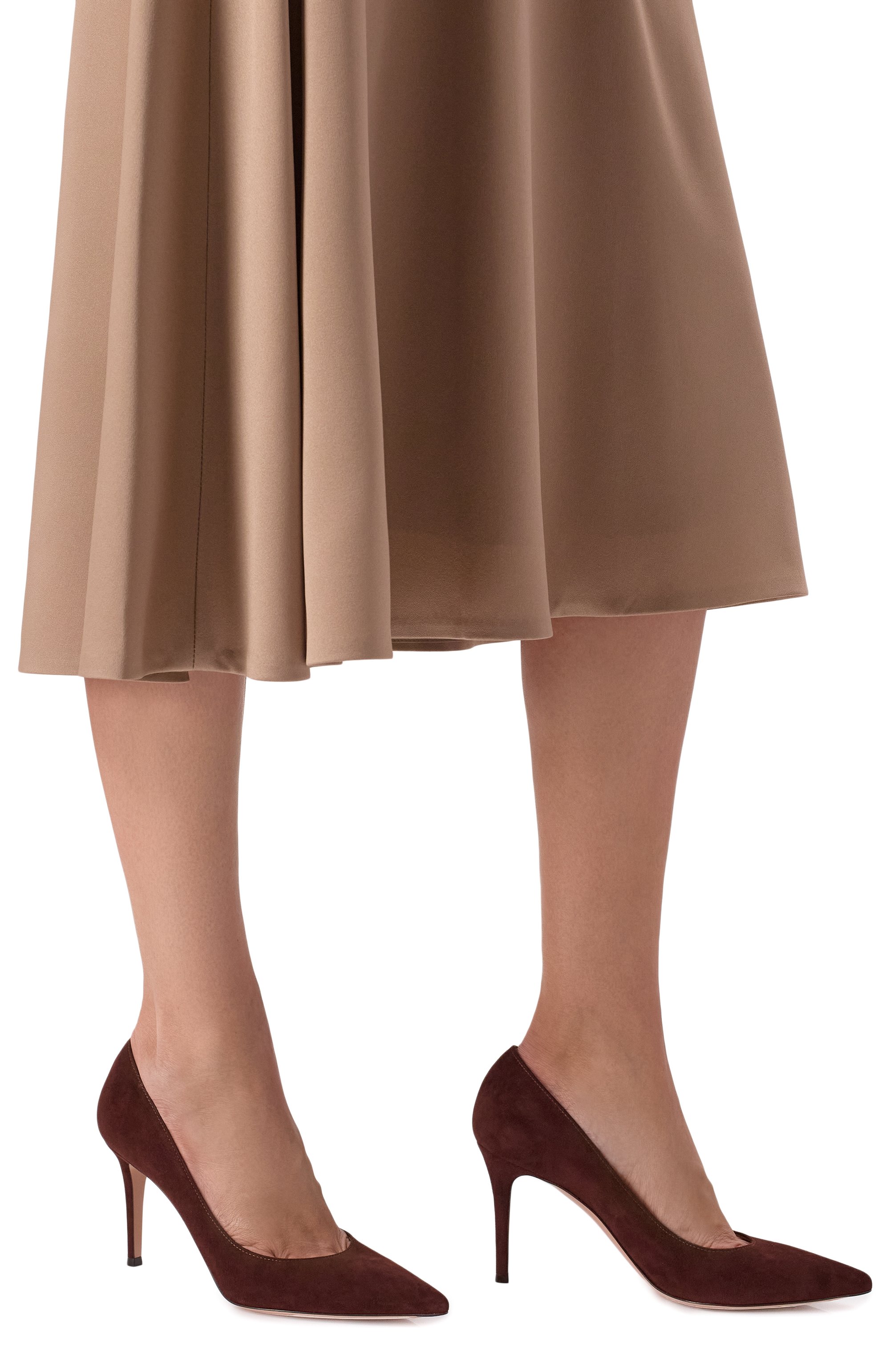 Замшевые туфли gianvito 85 GIANVITO ROSSI, арт. G24580.85RIC.CAMCH0C, фото 2