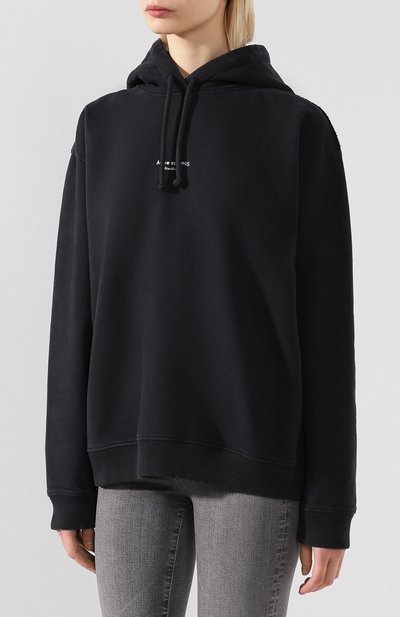 Хлопковое худи ACNE STUDIOS, арт. AI0049, фото 3