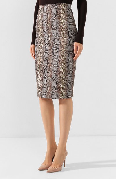 Хлопковая юбка VICTORIA BECKHAM, арт. SK PEN 31020A, фото 3