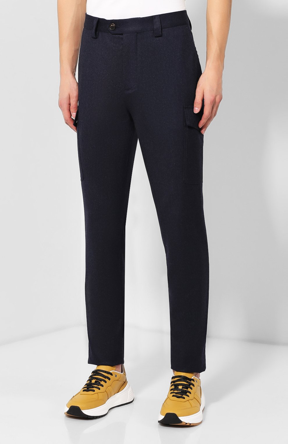 Шерстяные брюки-карго BRUNELLO CUCINELLI, арт. ME226E1890, фото 3