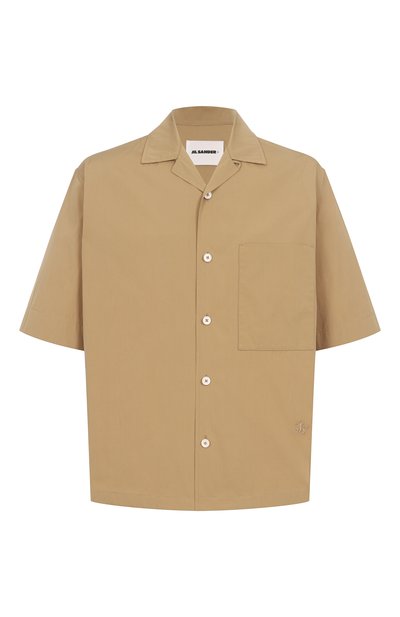 Мужская хлопковая рубашка JIL SANDER, арт. J47DL0166/J45292