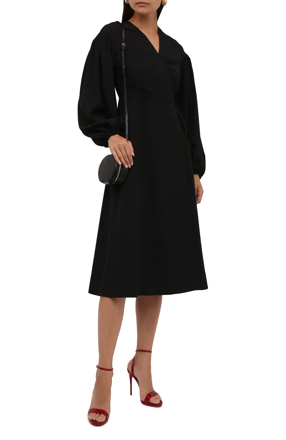 Кожаные босоножки loubi queen 120 CHRISTIAN LOUBOUTIN, арт. 3210030/L0UBI QUEEN 120, фото 2