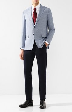Пиджак из смеси шерсти и шелка ZILLI, арт. MNQ-SG22-2--46612/0001, фото 2