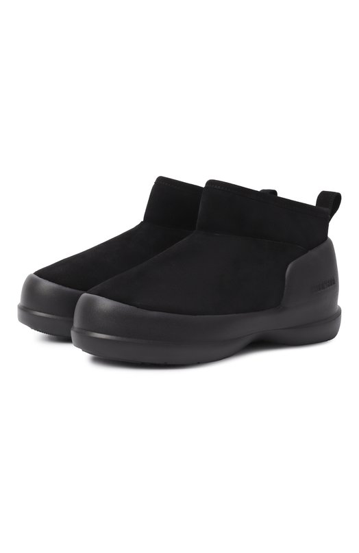Замшевые полусапоги Mezzaluna Low Moon Boot 80D2500070 Чёрный 80D2500070