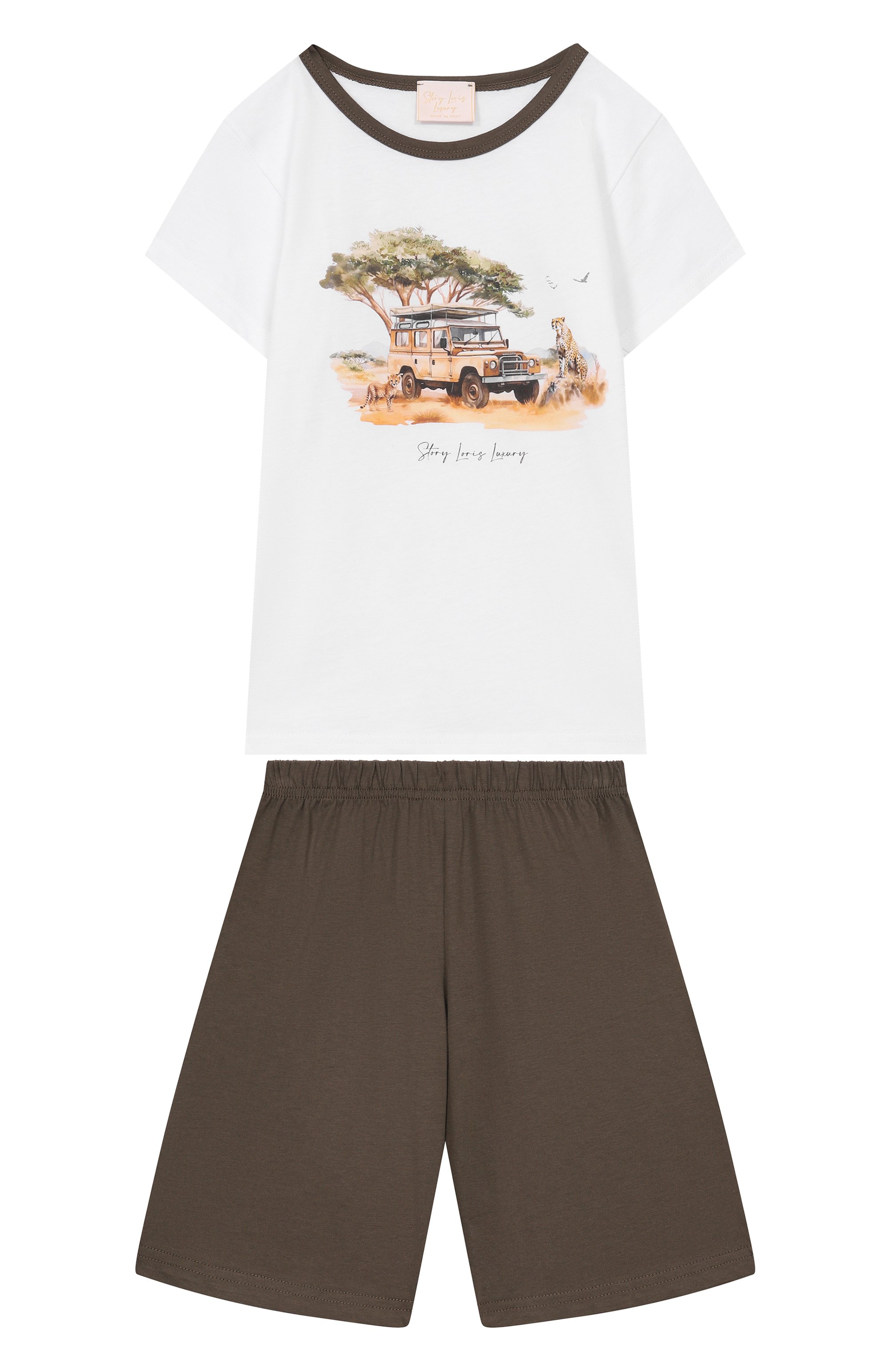 Хлопковая пижама STORY LORIS, арт. 35802_001, фото 1