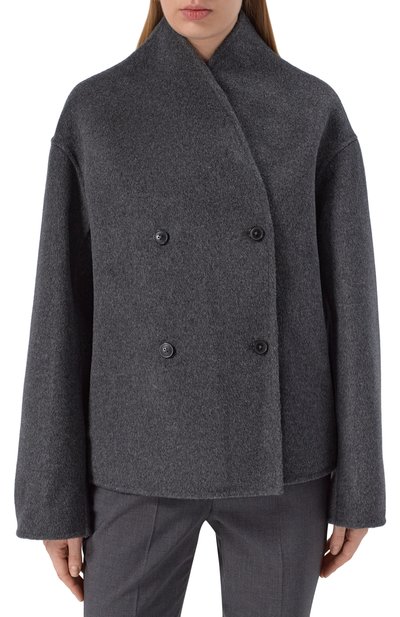 Полупальто из шерсти и кашемира LOULOU DE SAISON, арт. MEYER, фото 3