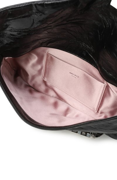 Клатч zandra JIMMY CHOO черного цвета по цене 193000 руб., арт. ZANDRA/BYN, фото 5 Клатч zandra JIMMY CHOO, арт. ZANDRA/BYN, фото 5