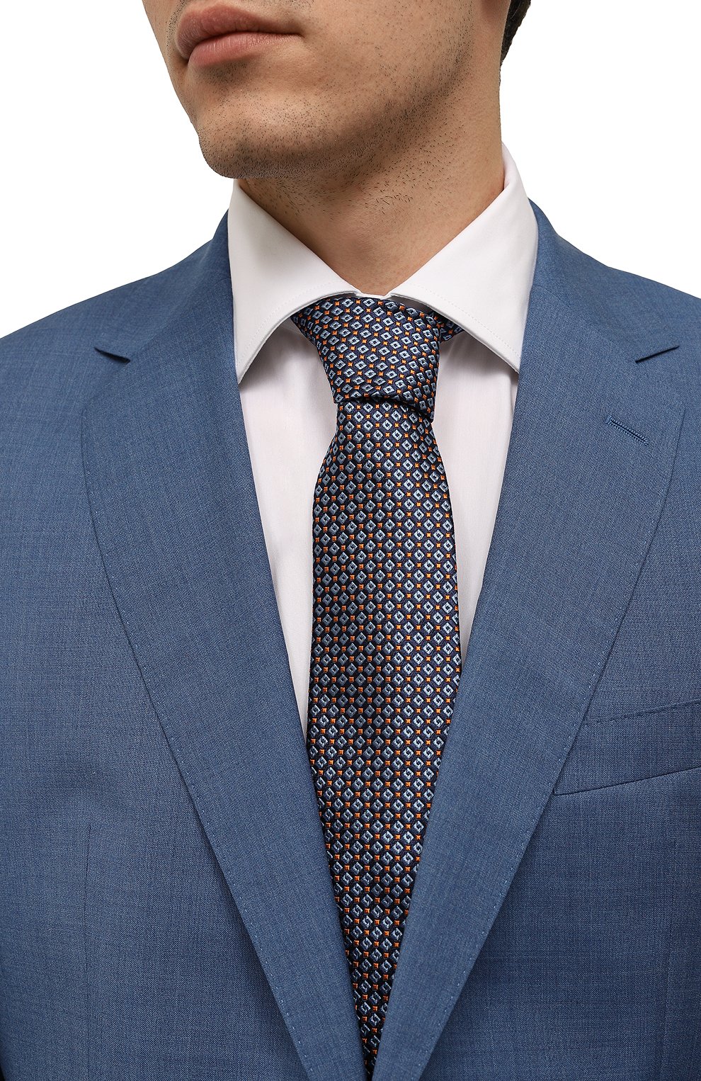 Шелковый галстук ALTEA, арт. 2321368, фото 2