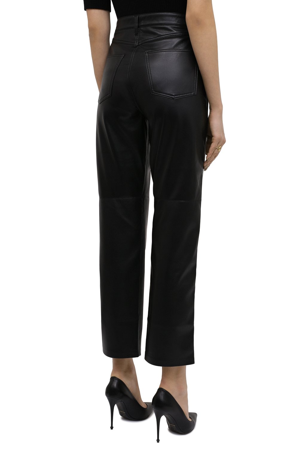 Брюки из экокожи NANUSHKA, арт. NW20CRPA03599, фото 4