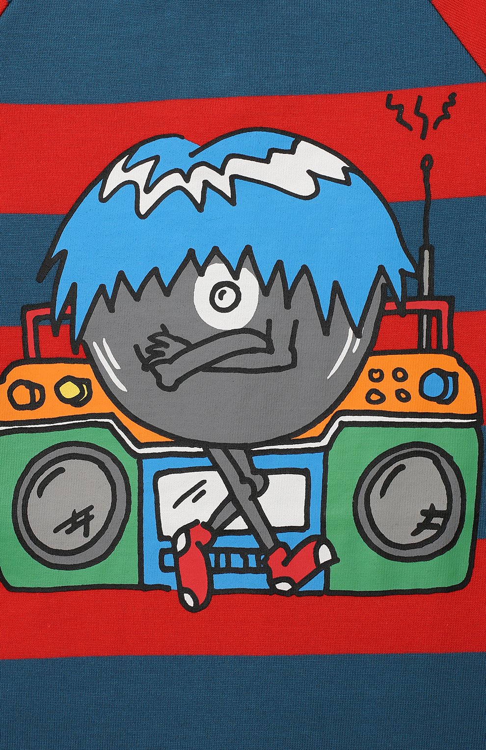 Хлопковый комбинезон STELLA MCCARTNEY красного цвета по цене 5615 руб., арт. 601030/SPJ91, фото 3 Хлопковый комбинезон STELLA MCCARTNEY, арт. 601030/SPJ91, фото 3