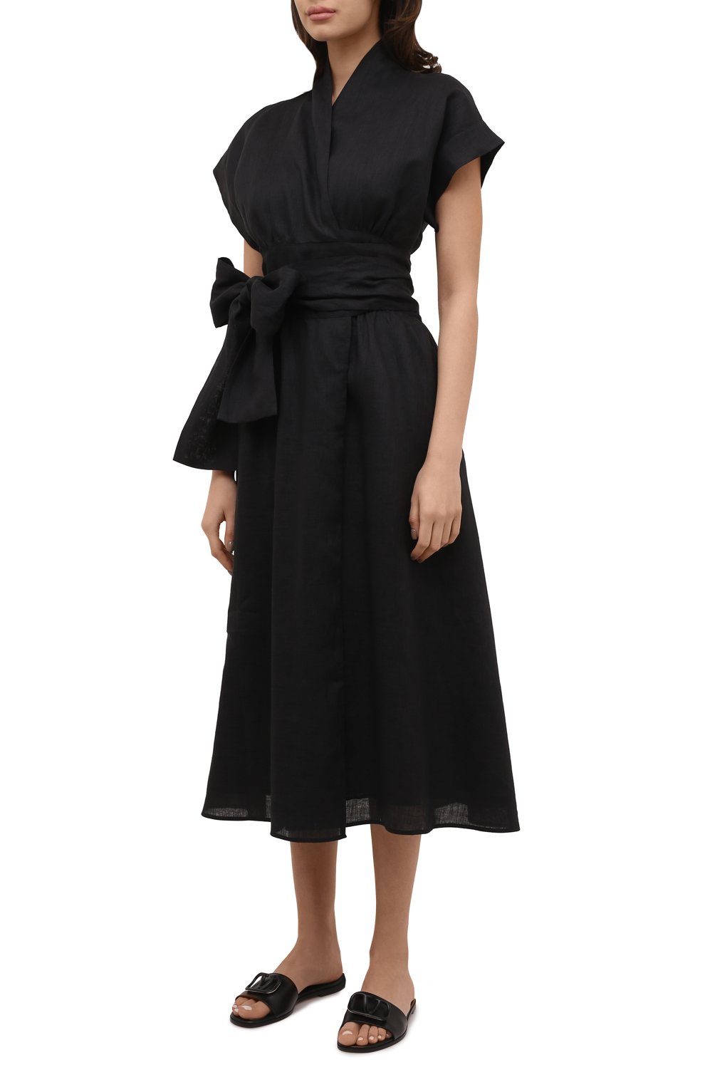 Льняное платье A MERE CO, арт. AMC-RSS22-032BL, фото 3