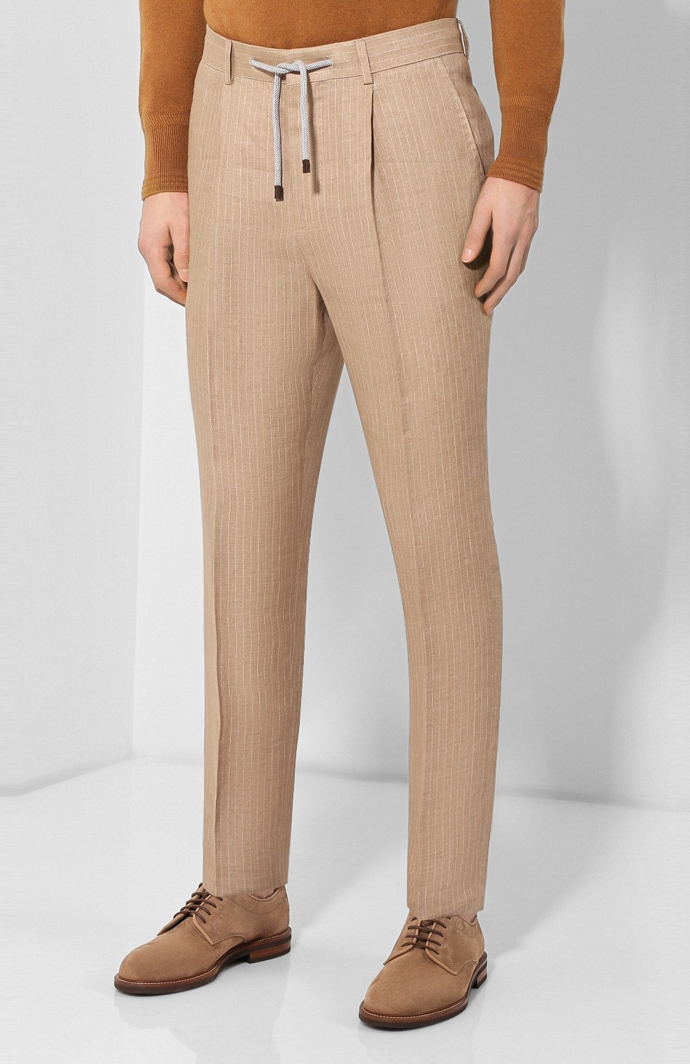 Льняной костюм BRUNELLO CUCINELLI, арт. MW432LDN6, фото 4