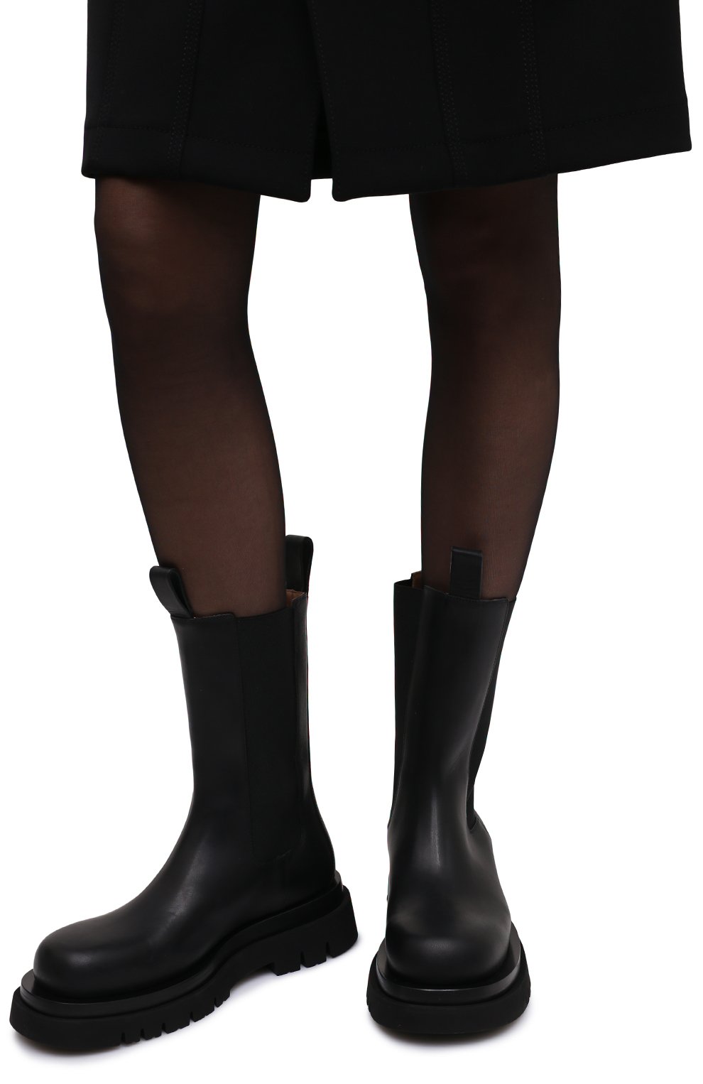 Кожаные ботинки bv lug BOTTEGA VENETA, арт. 592045/VIFH0, фото 3