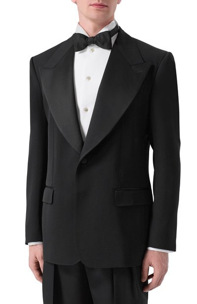 Смокинг из шерсти и шелка DOLCE & GABBANA, арт. G2V02T/GJ865, фото 3