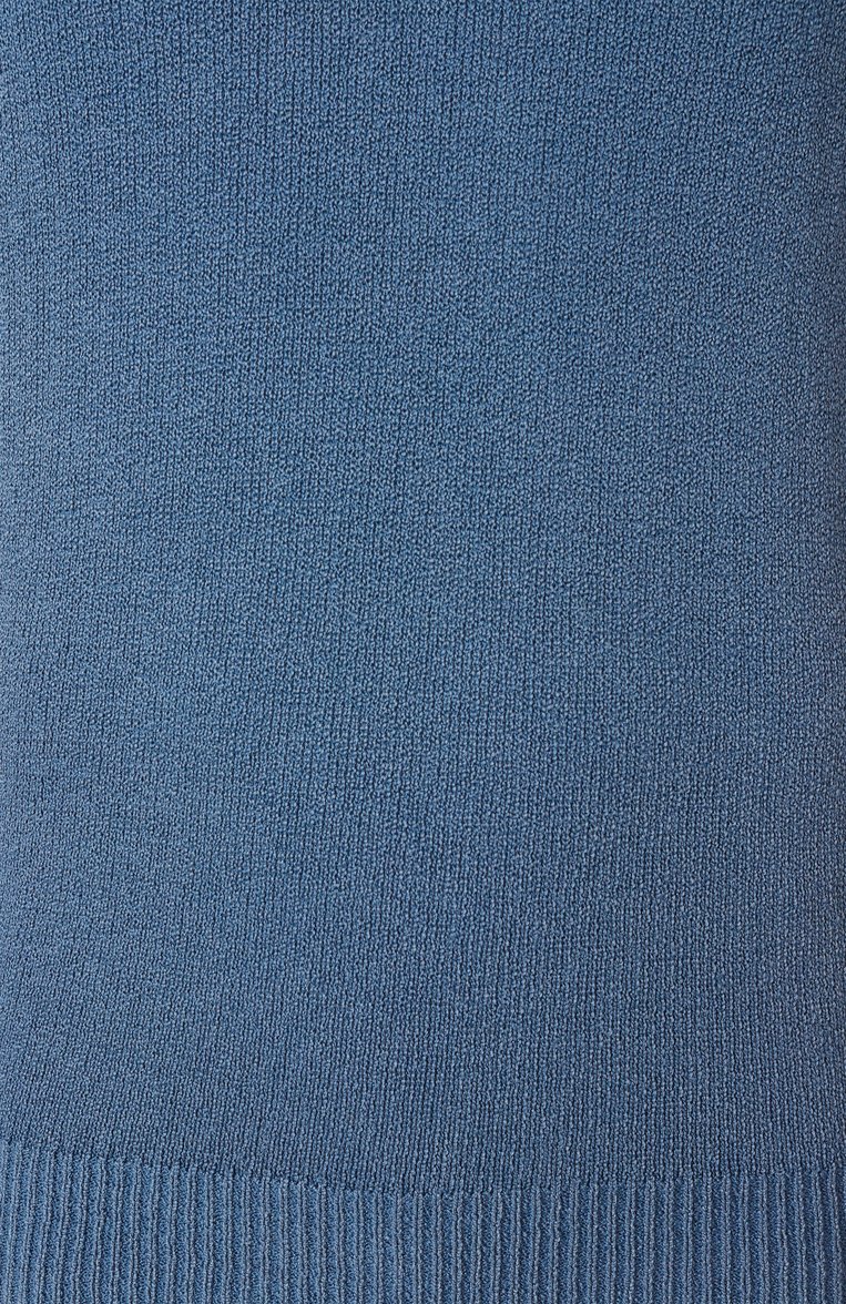 Мужской джемпер из хлопка и кашемира CORNELIANI голубого цвета, арт. 25M598-2525176 | Фото 6 (Рукава: Длинные; Материал внешний: Хлопок; Длина (для топов): Стандартные; Мужское Кросс-КТ: Джемперы; Стили: Кэжуэл; Принт: Без принта; Вырез: Круглый)