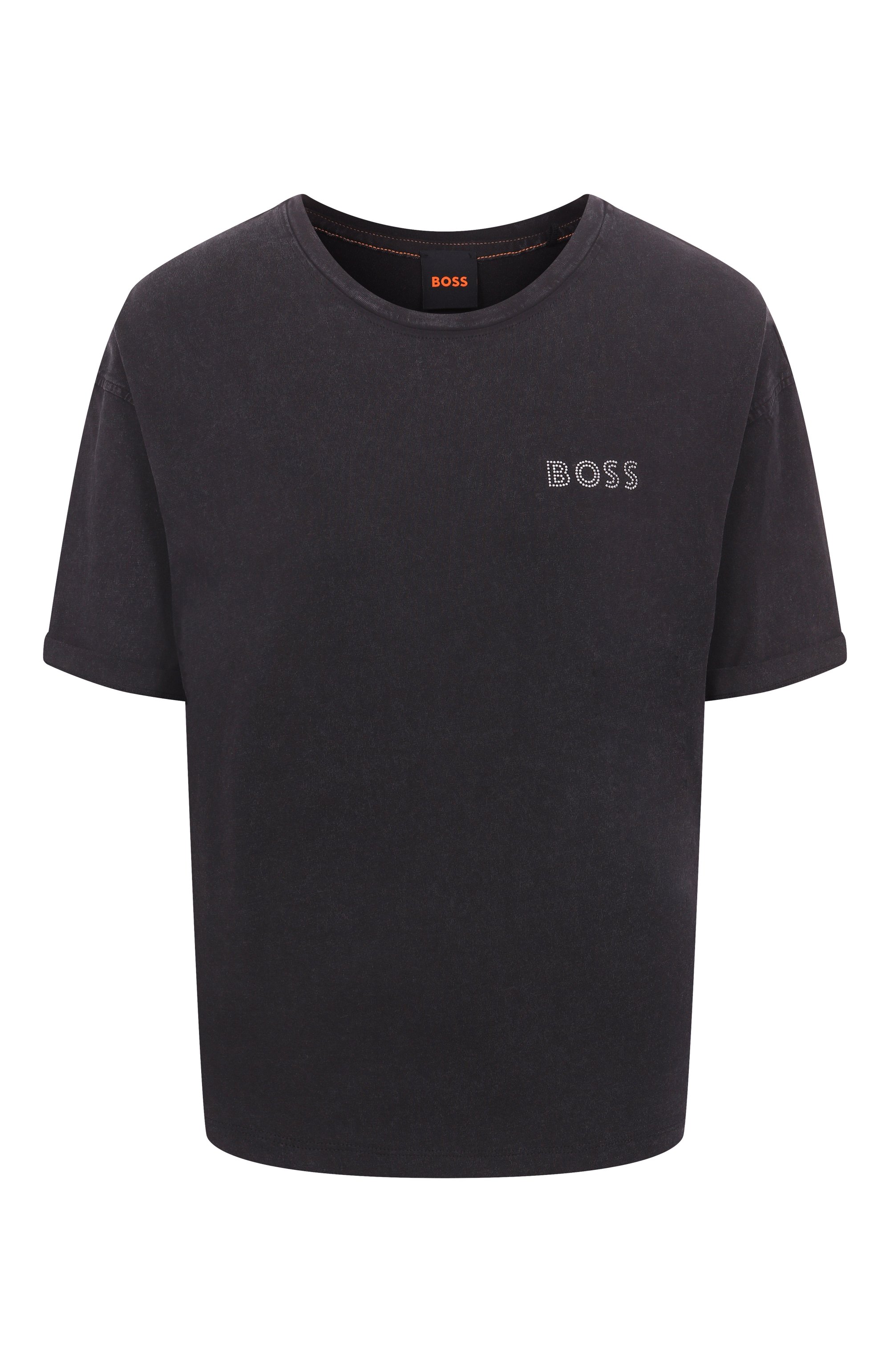Хлопковая футболка BOSS ORANGE, арт. 50535106, фото 1