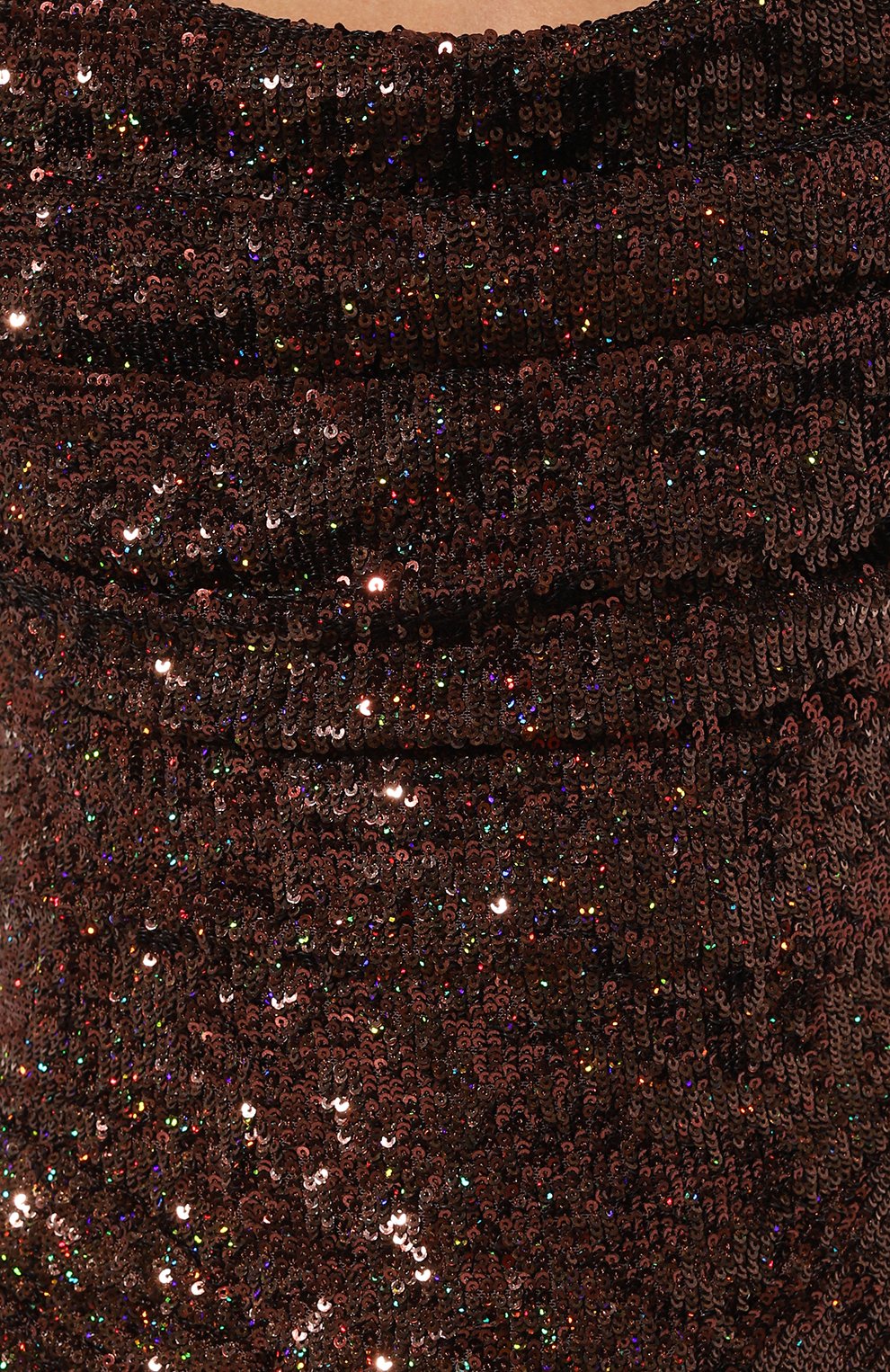 Платье с отделкой пайетками GIUSEPPE DI MORABITO, арт. 03FWLD126 03365, фото 5