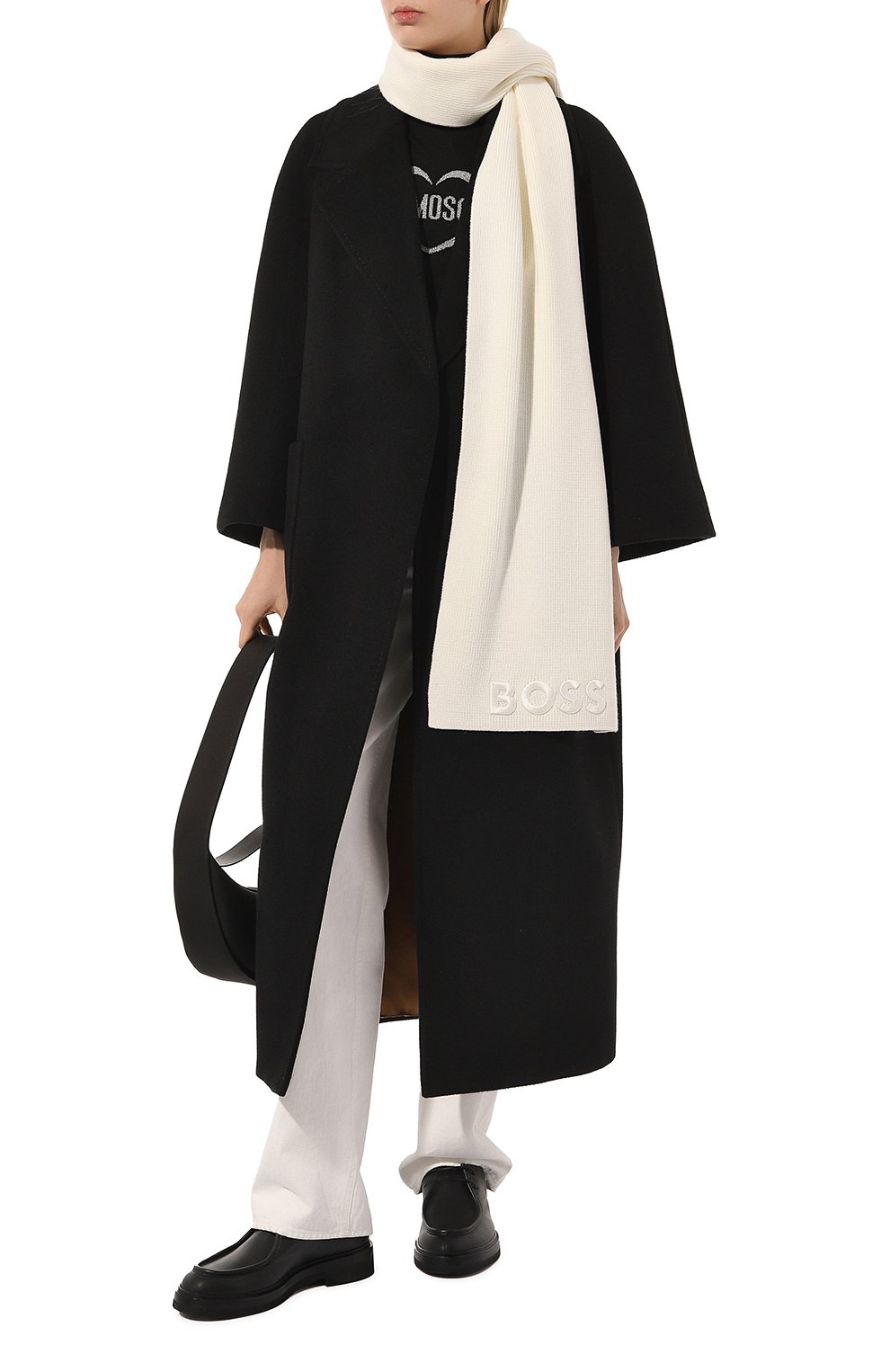 Шерстяной шарф BOSS, арт. 50497861, фото 2