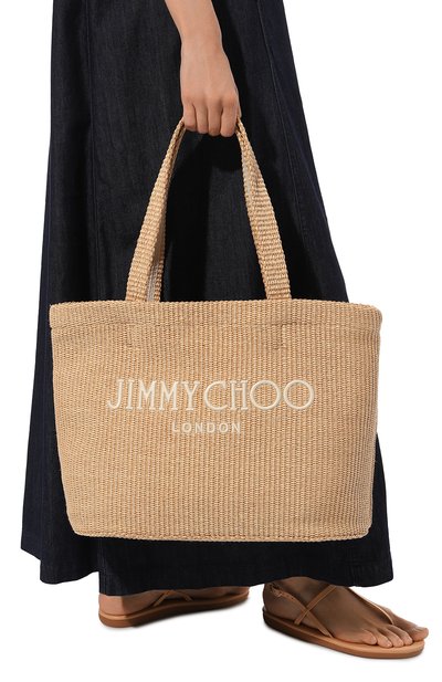 Сумка-тоут east-west JIMMY CHOO, арт. BEACH T0TE E/W, фото 2