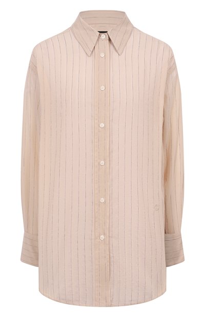 Женская рубашка из хлопка и вискозы BOSS, арт. 50540633