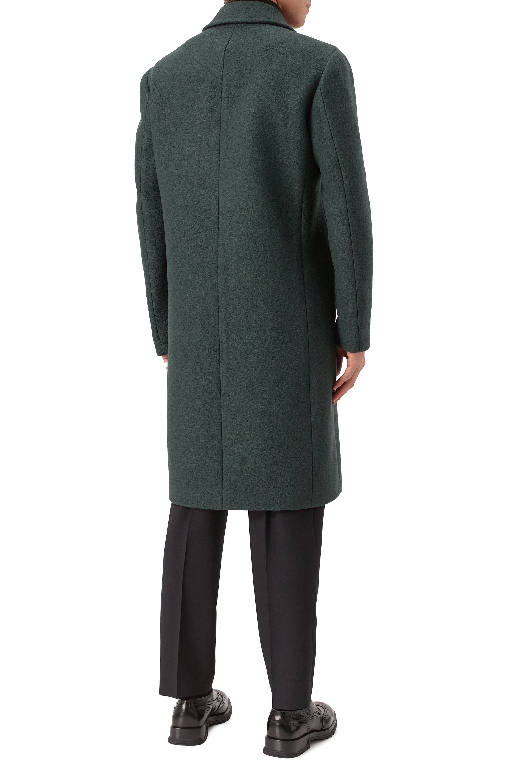 Шерстяное пальто DROLE DE MONSIEUR, арт. E-CT134-W0030-DGN, фото 4