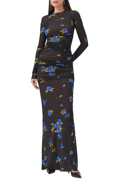 Платье BLUMARINE черного цвета по цене 114500 руб., арт. 2A726A/F9905, фото 2 Платье BLUMARINE, арт. 2A726A/F9905, фото 2