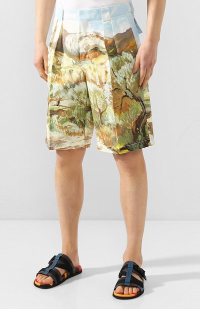 Хлопковые шорты JACQUEMUS, арт. 205PA07/2603P, фото 3