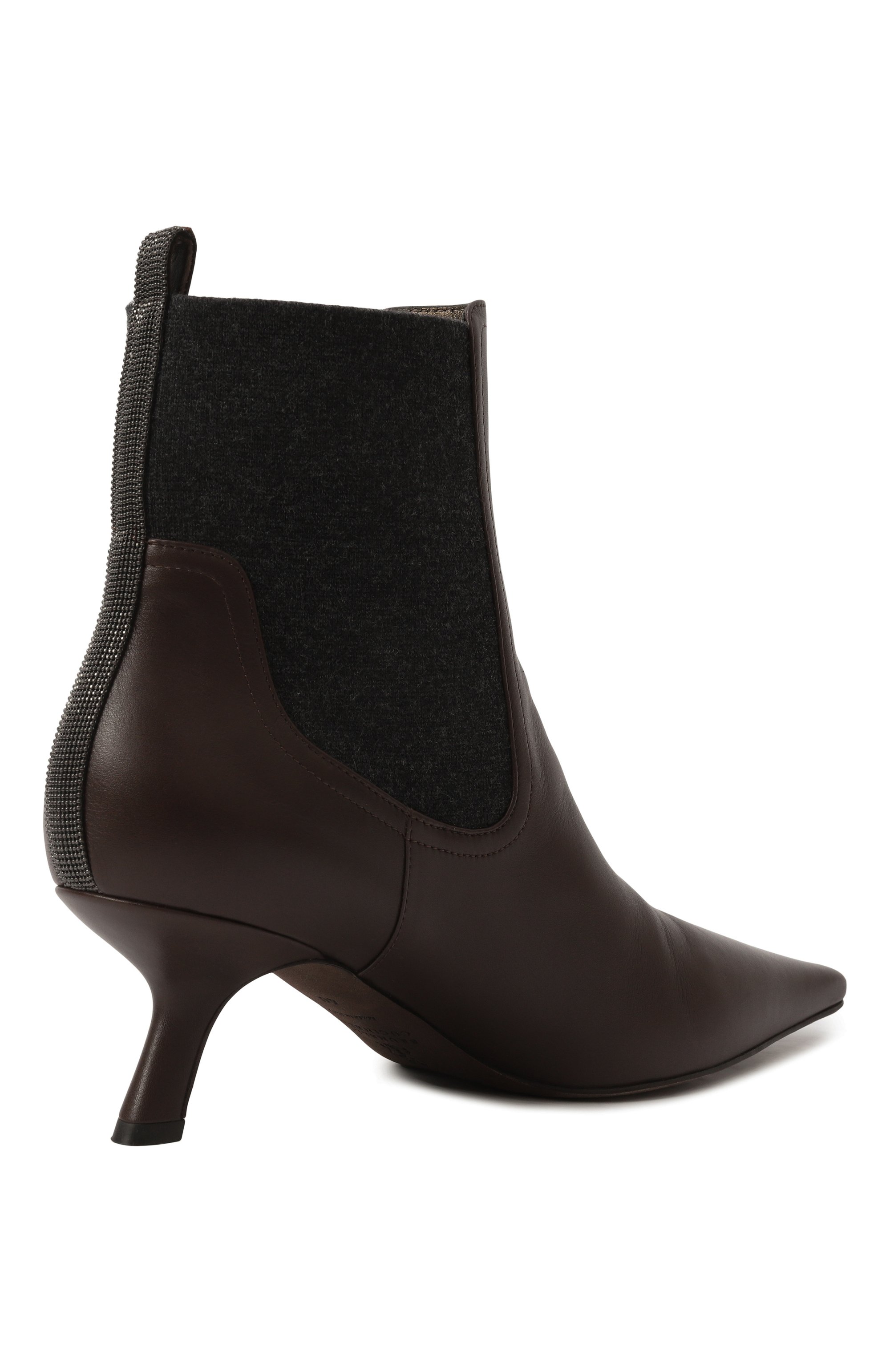 Кожаные ботильоны BRUNELLO CUCINELLI, арт. MZSKC2771P, фото 5