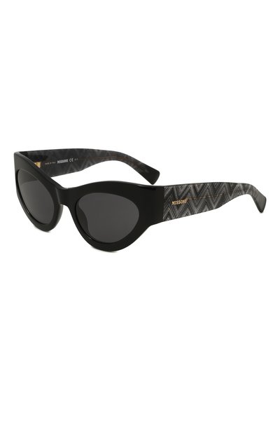 Солнцезащитные очки MISSONI черного цвета по цене 25950 руб., арт. MIS0078 807, фото 1 Солнцезащитные очки MISSONI, арт. MIS0078 807, фото 1