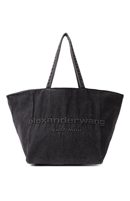 Женская сумка-тоут punch medium ALEXANDER WANG темно-серого цвета по цене 0 руб., арт. 20125T30T | Фото 1