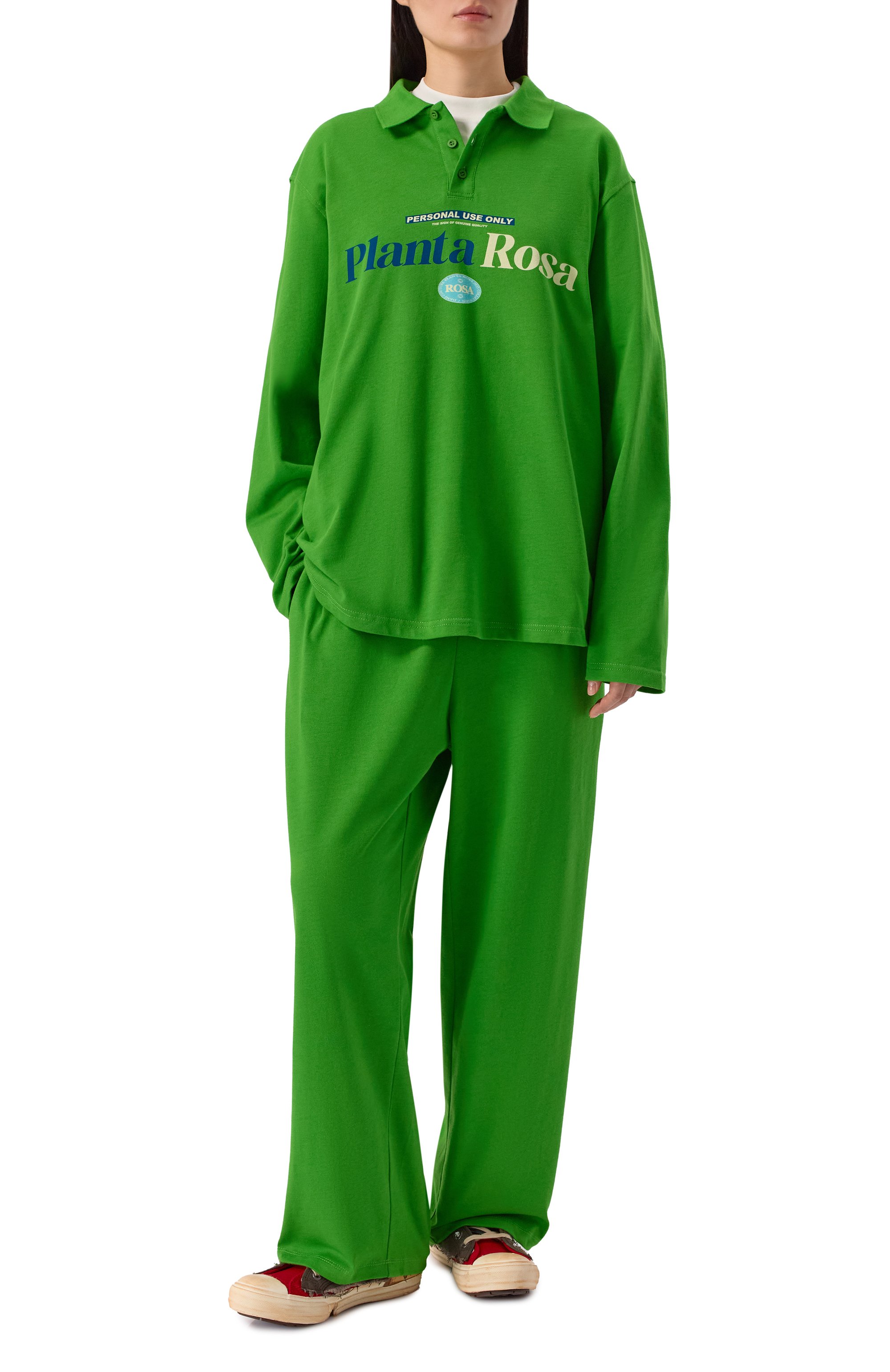 Хлопковые брюки PLANTA ROSA, арт. PR/P002/NP/220, фото 5