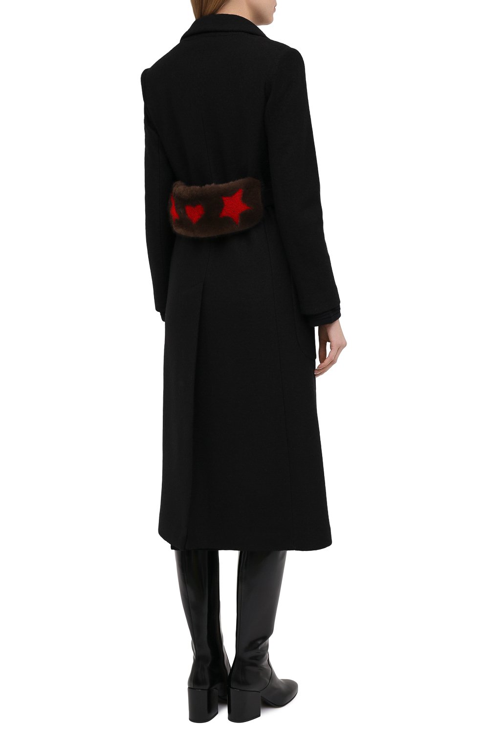 Пальто AVA ADORE черного цвета по цене 89950 руб., арт. NEW 0RLEANS/53 AA FW20, фото 4 Пальто AVA ADORE, арт. NEW 0RLEANS/53 AA FW20, фото 4