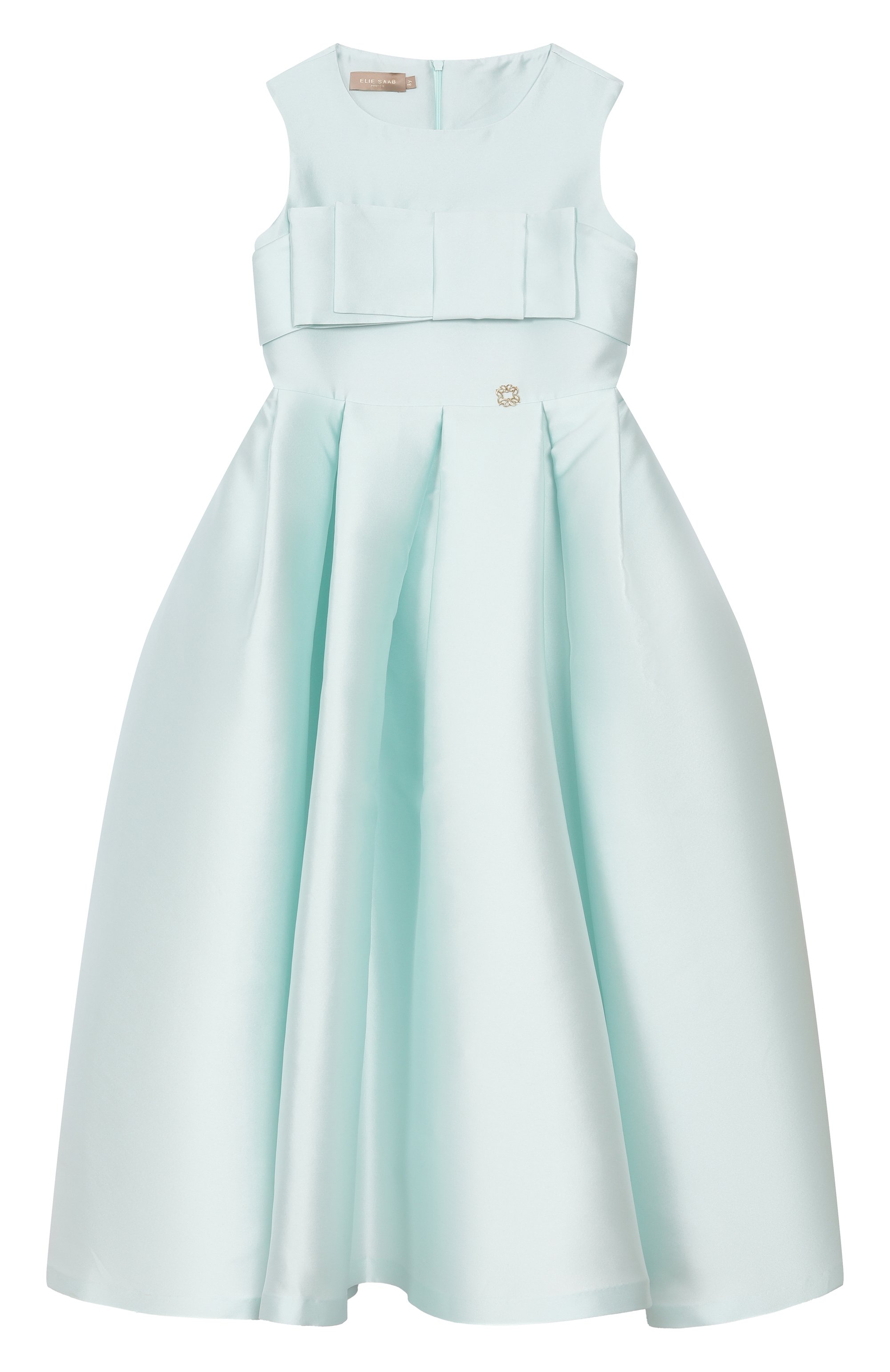 Атласное платье ELIE SAAB JUNIOR, арт. EFAB067 MX TS0807, фото 1