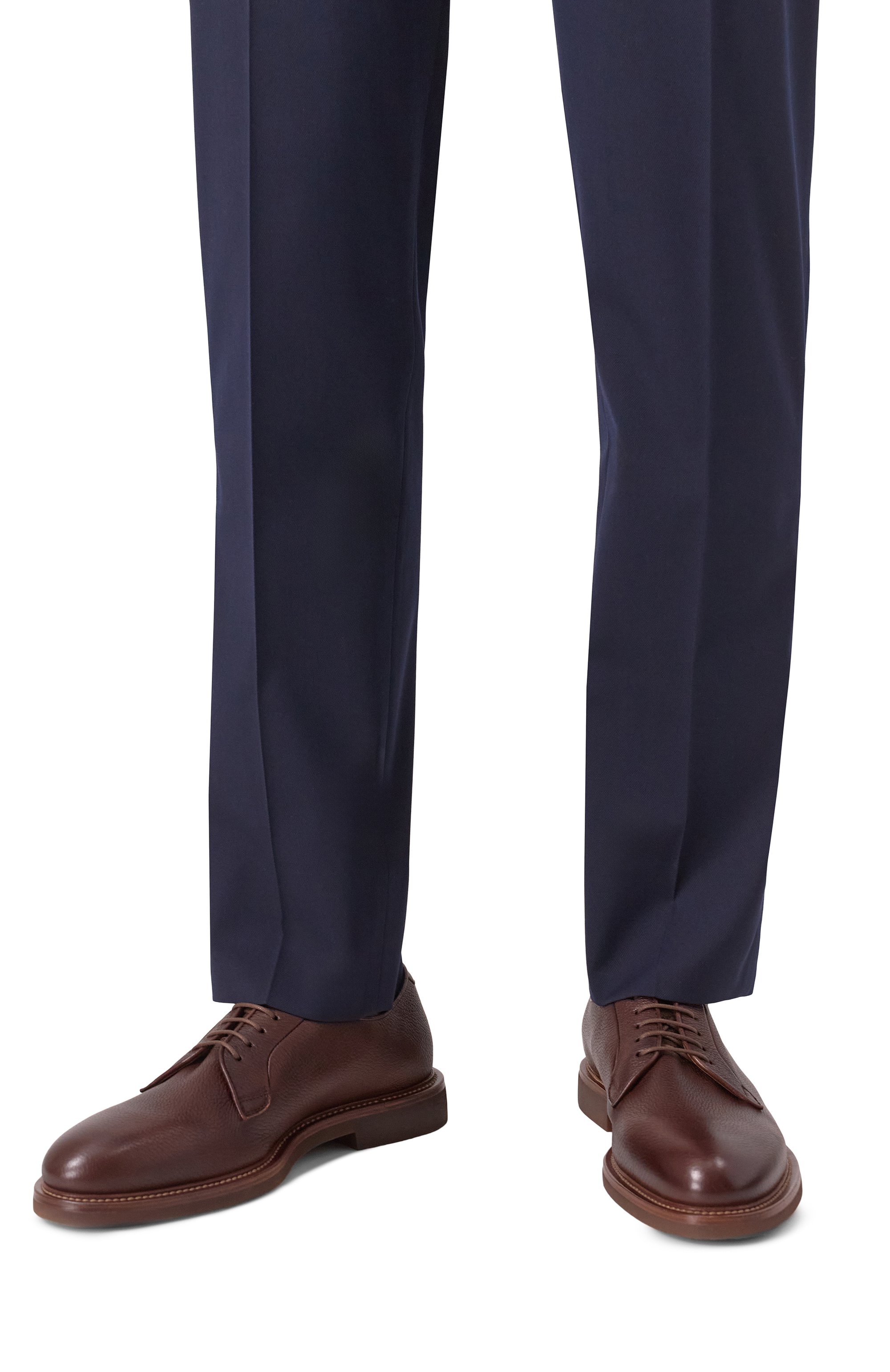 Кожаные дерби BRUNELLO CUCINELLI, арт. MZUCSLE722, фото 3