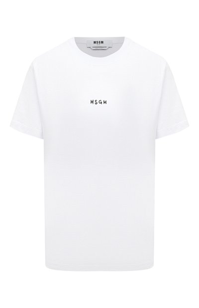 Хлопковая футболка MSGM, арт. 3641MDM550/247002, фото 1