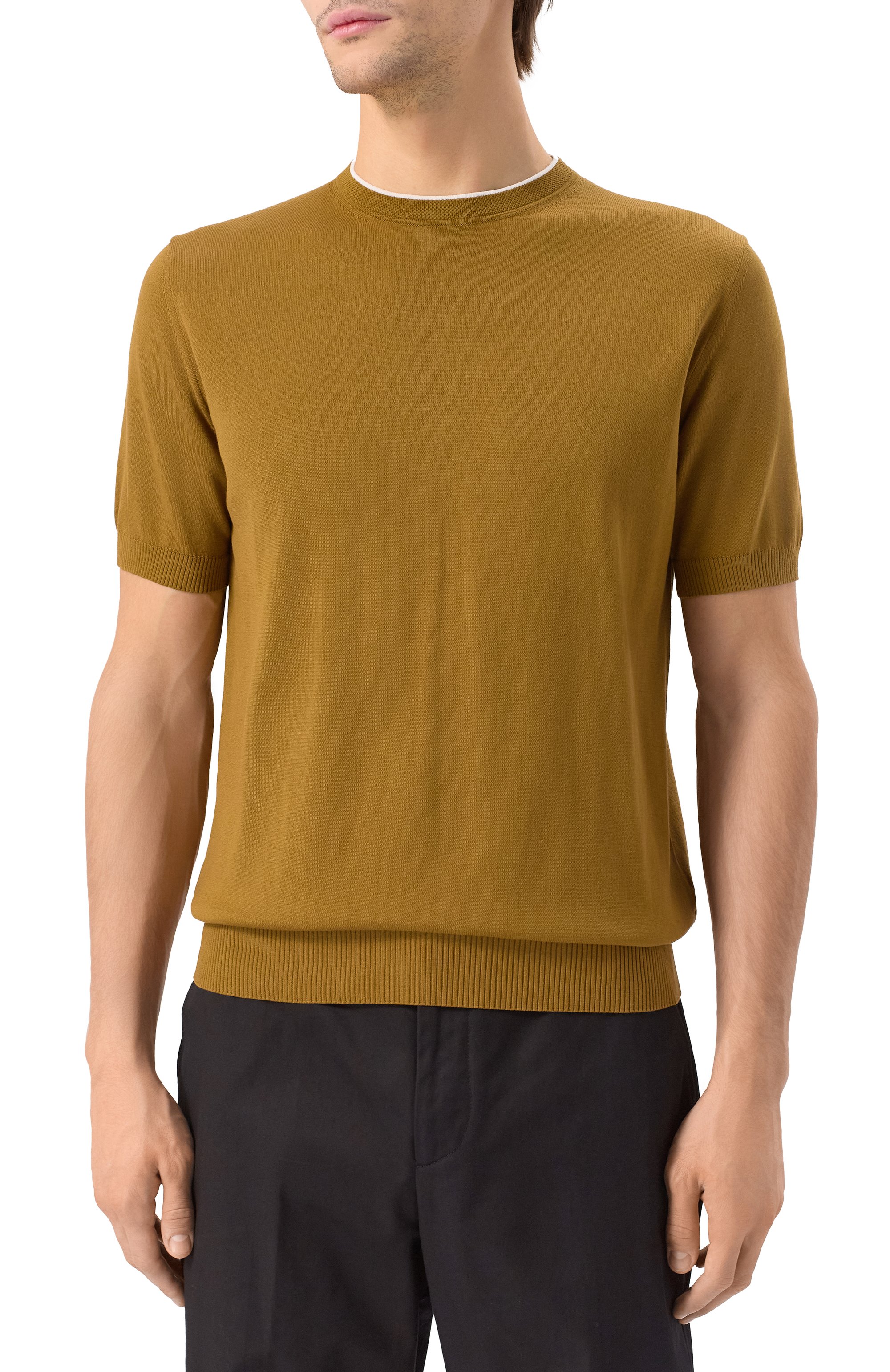 Хлопковый джемпер CANALI, арт. C1050/MK02261, фото 3