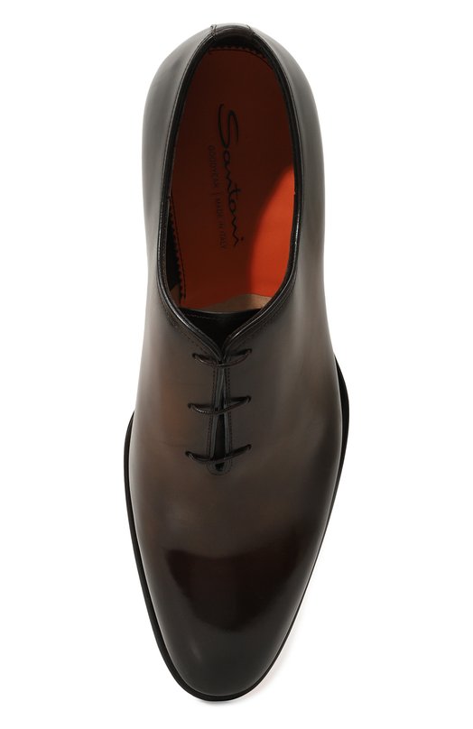 фото Кожаные оксфорды santoni