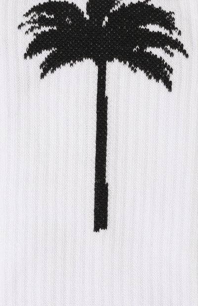 Хлопковые носки PALM ANGELS, арт. PMRA001C99FAB0030110, фото 2