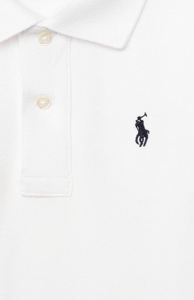 Хлопковое поло с длинными рукавами POLO RALPH LAUREN, арт. 321703634, фото 3