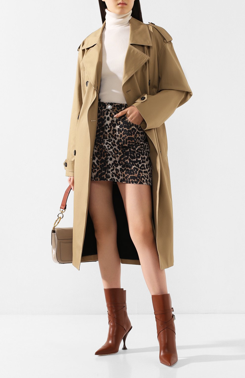 Кожаные ботильоны BURBERRY, арт. 8020112, фото 2