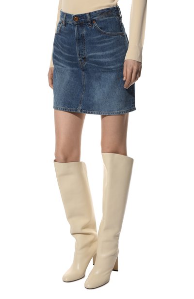 Джинсовая юбка CHLOÉ, арт. CHC22SDJ50156, фото 3